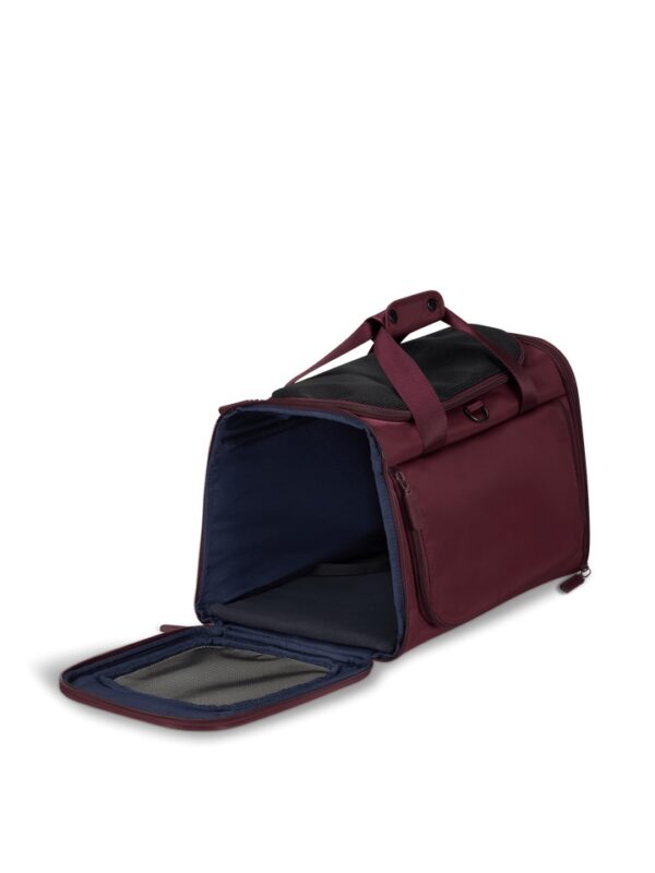 CITY PLUME PET CARRIER BORDEAUX - Imagen 3