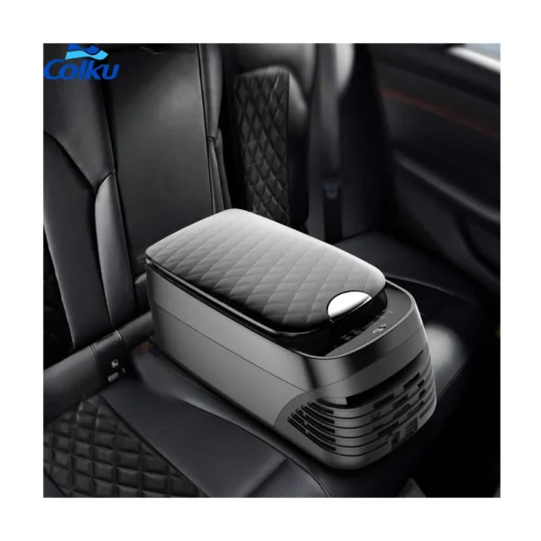 Auto Backseat Nevera portátil de 12V de bajo ruido Mini Nevera 8L Congelador móvil Dc Compresor Mini Car Armrest Nevera Congelador - Imagen 6