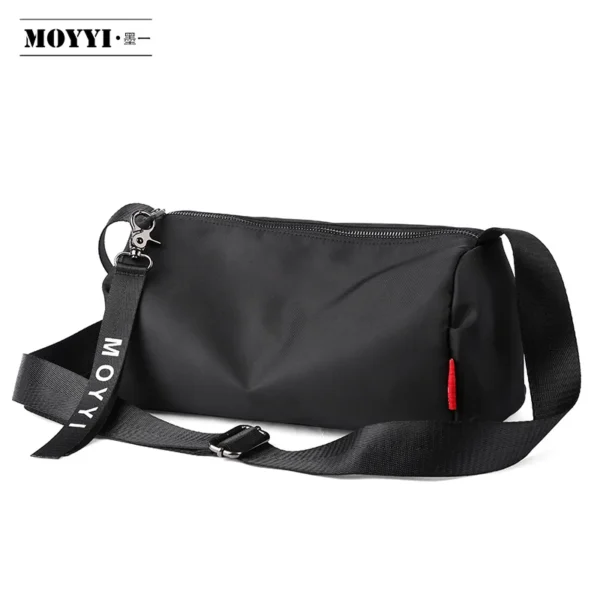 Bolsa de Gimnasio Impermeable con Compartimento para Zapatos - Tejido Oxford Duradero, 38x18x19 cm, Ligera y Versátil, Fitness, Viajes, Escapadas - Imagen 6