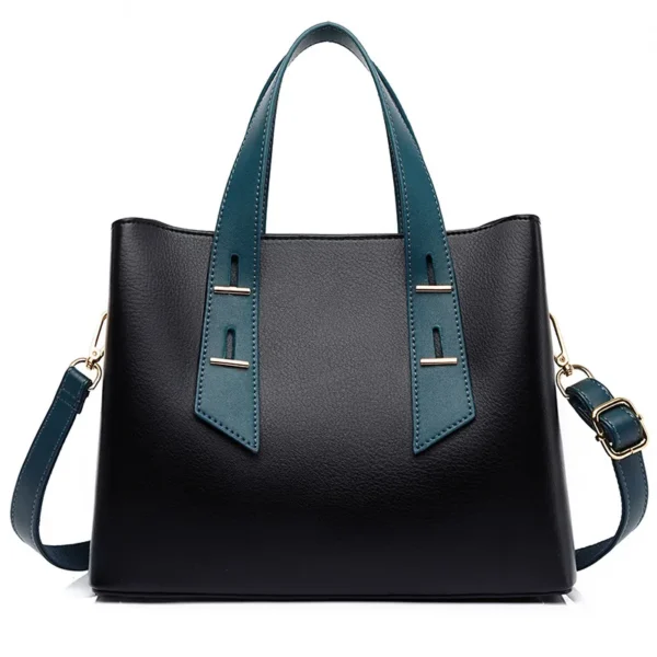 Bolso Grande de Hombro para Mujer en PU de Alta Capacidad - Casual y de Moda, Ideal para Toda Temporada, Perfecto para Ocasiones Diarias, Fiestas y Compras - Nuevo y Elegante Diseño Simple con Espacio Amplio - Imagen 3