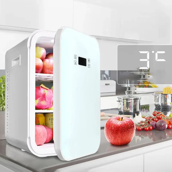 22L Refrigerador Pequeño Coche CB Ce Compresor Comercial GS USB Plástico Coche y Casa Pequeño Hogar Mini - Imagen 3