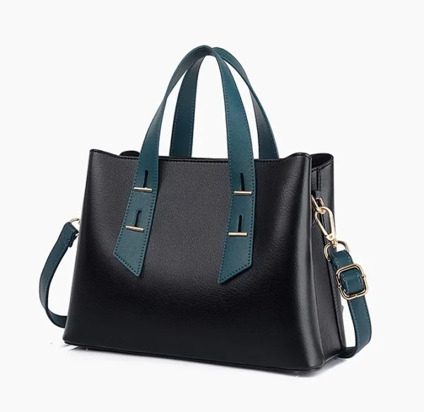 Bolso Grande de Hombro para Mujer en PU de Alta Capacidad - Casual y de Moda, Ideal para Toda Temporada, Perfecto para Ocasiones Diarias, Fiestas y Compras - Nuevo y Elegante Diseño Simple con Espacio Amplio - Imagen 5