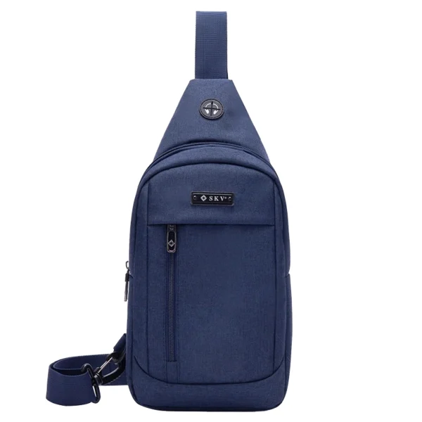 Mochila Bolso de pecho multifuncional para hombre: ideal para viajes, deportes y actividades diarias - Imagen 6