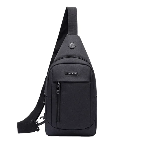 Mochila Bolso de pecho multifuncional para hombre: ideal para viajes, deportes y actividades diarias - Imagen 2