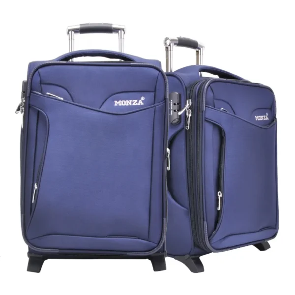 Maleta con Ruedas de Alta calidad diseño clásico de moda suave trolley maleta 3 pcs vantage equipaje set bolsas de viaje