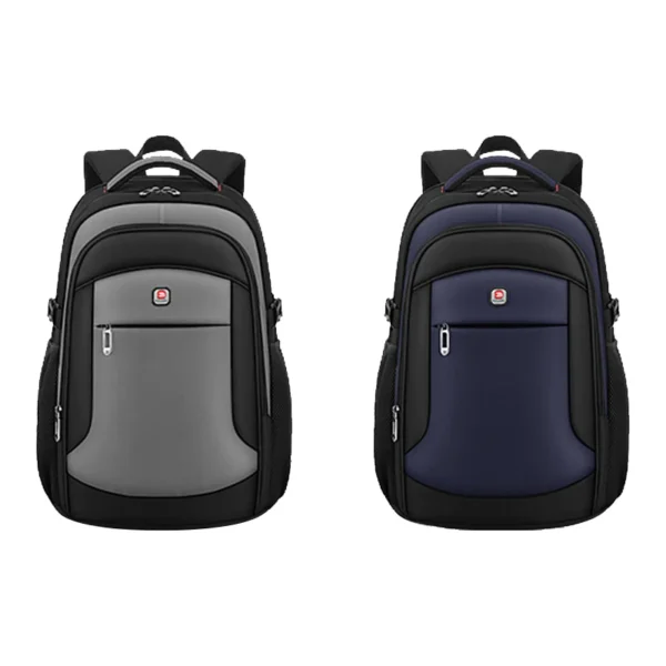 Mochila de Gran Capacidad Impermeable Hombres Mujeres Negocios Casual Portátil con USB Elegante - Imagen 2