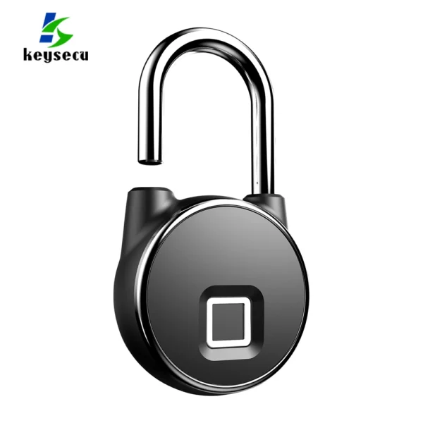 Candado de Huella Dactilar Keysecu K-P22: Seguridad Moderna y Estilo Vanguardista con Potencia USB y Capacidad Impermeable - Imagen 2